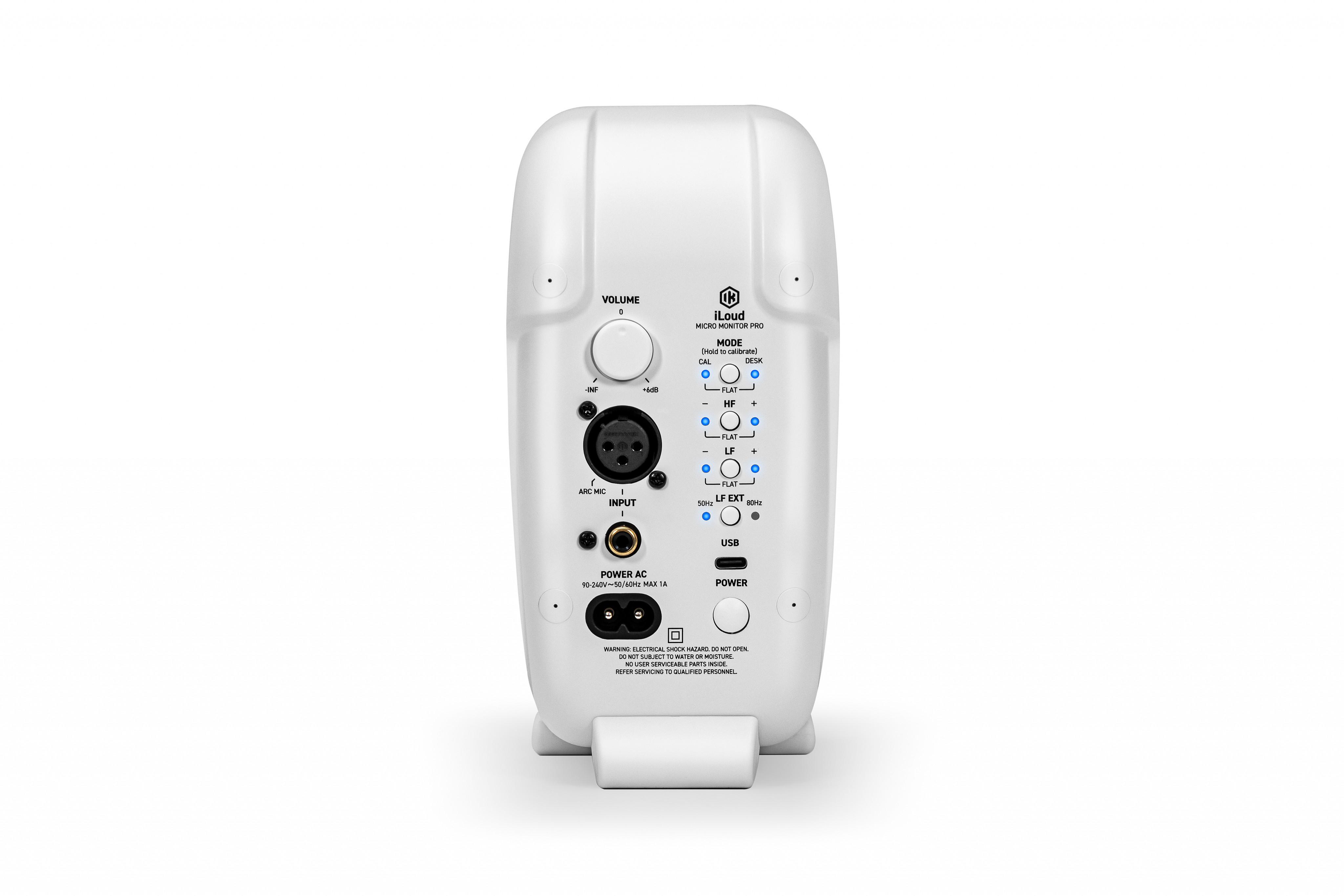 iLoud Micro Monitor PRO WHITE Single,Mic NOT included - Andertons